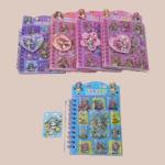 دفتر السحر اللاصق، دفتر تجميعي مزخرف، دفتر الشخصيات السحرية اللاصق