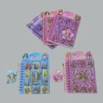 دفتر السحر اللاصق، دفتر تجميعي مزخرف، دفتر الشخصيات السحرية اللاصق