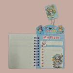 دفتر السحر اللاصق، دفتر تجميعي مزخرف، دفتر الشخصيات السحرية اللاصق