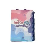 دفتر تفاعلي بغطاء فقاعات – تصميم قطة