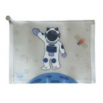 ملف شفاف بتصميم رائد الفضاء الكرتوني