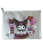 “Kuromi” ملف بلاستيكي شفاف بطباعة شخصية