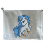 ملف بلاستيكي بزخرفة وحيد القرن