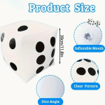 حجر النرد العملاق النفاخ